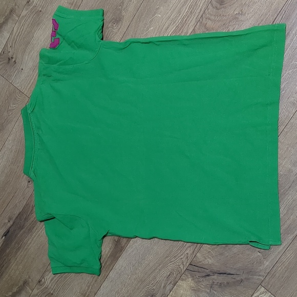 U.S. Polo Assn. Big pony polo Green Hot Pink Men's shirt Sz Medium - Picture 4 of 10